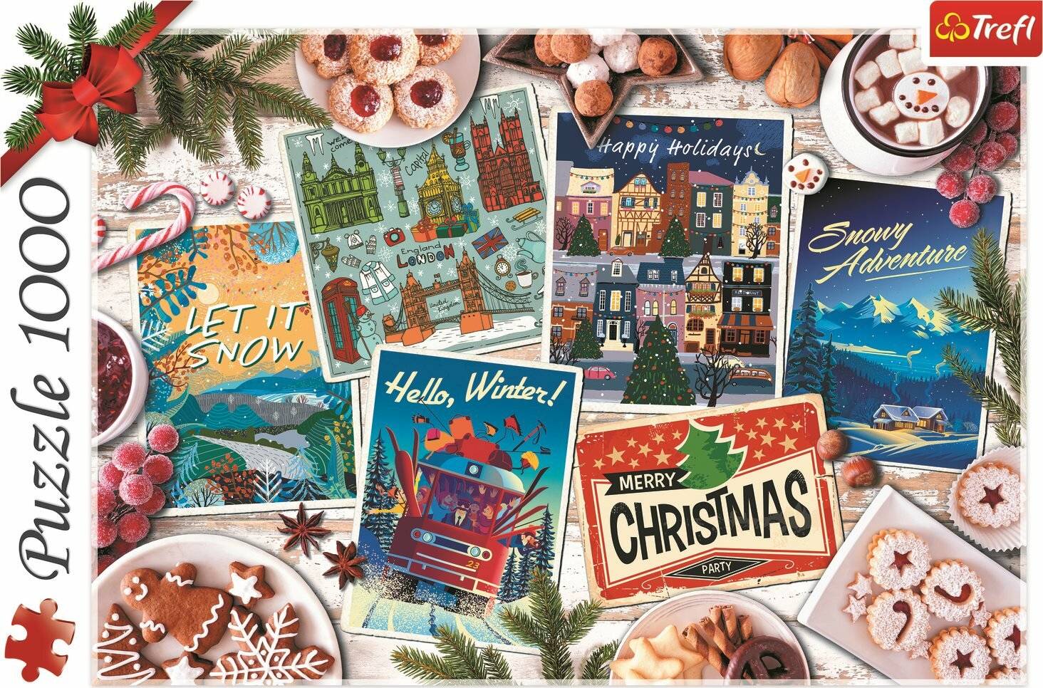 TREFL Puzzle Erinnerungen an den Winter 1000 Teile