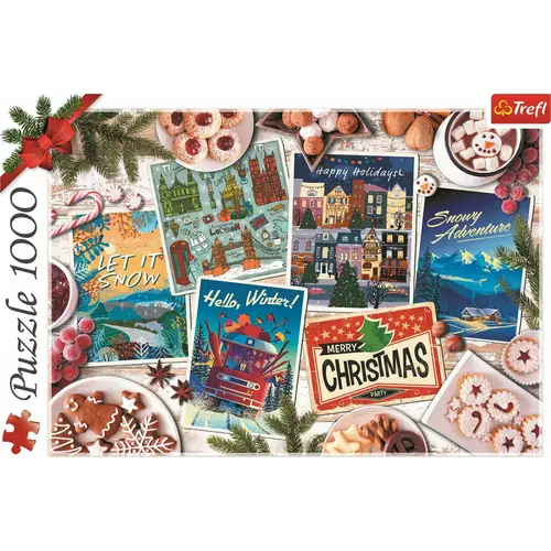 TREFL Puzzle Erinnerungen an den Winter 1000 Teile TREFL Puzzle Erinnerungen an den Winter 1000 Teile