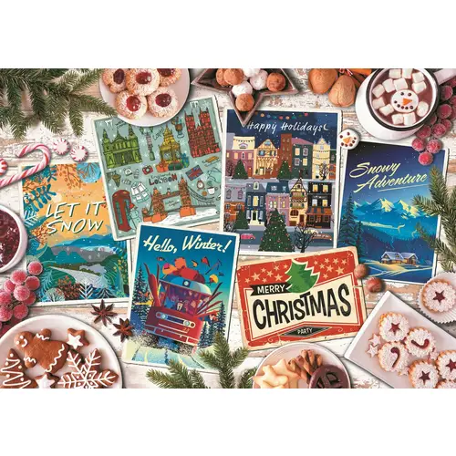 TREFL Puzzle Erinnerungen an den Winter 1000 Teile TREFL Puzzle Erinnerungen an den Winter 1000 Teile