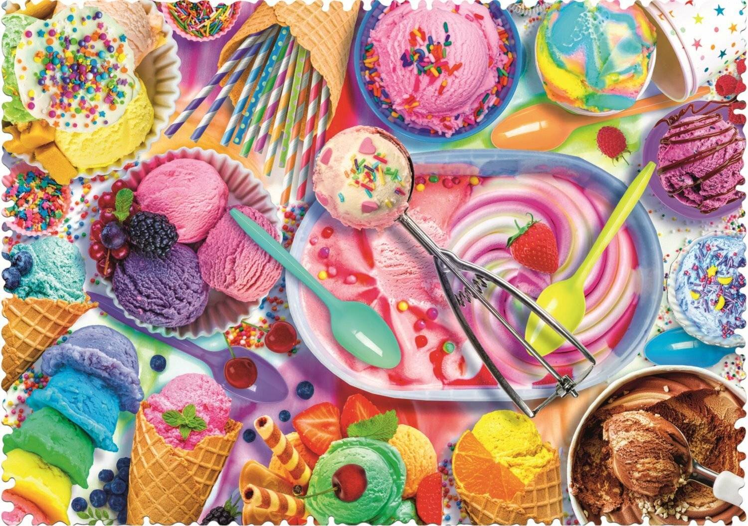 TREFL Crazy Shapes puzzle Sweet Dreams 600 Teile