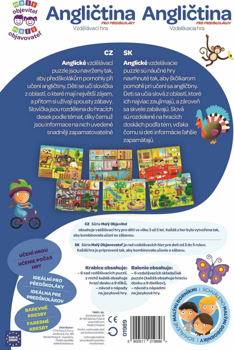 TREFL Lernspiel Little Explorer: Englisch