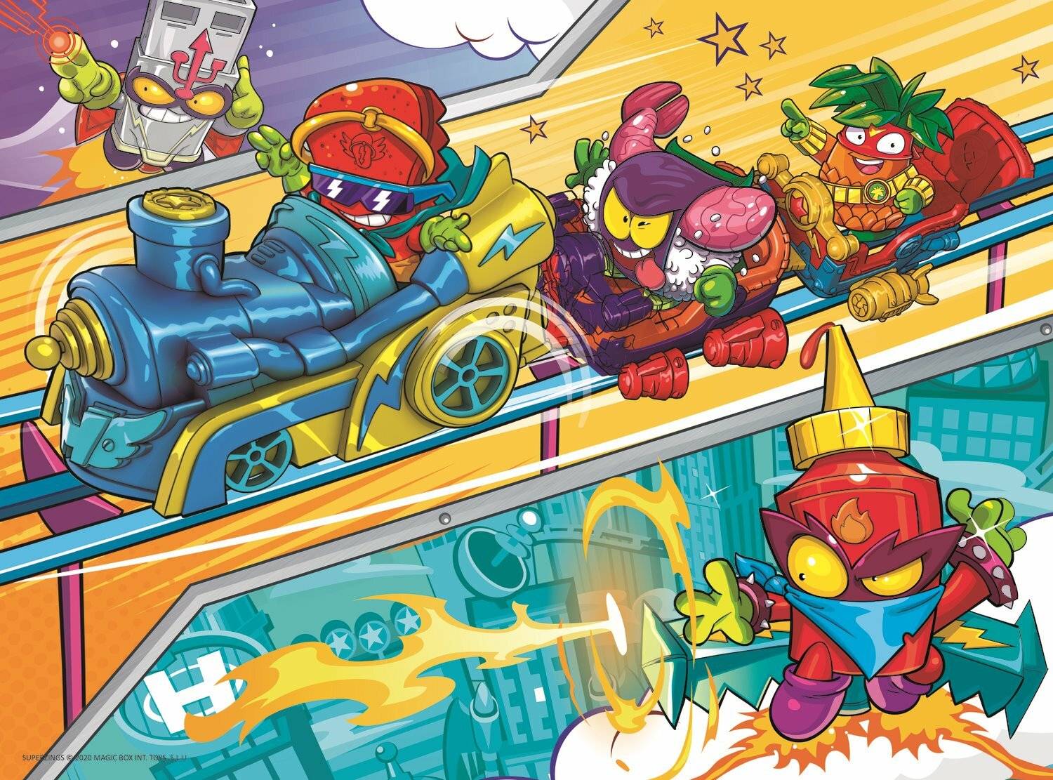 TREFL Puzzle Super Zings 30 Teile