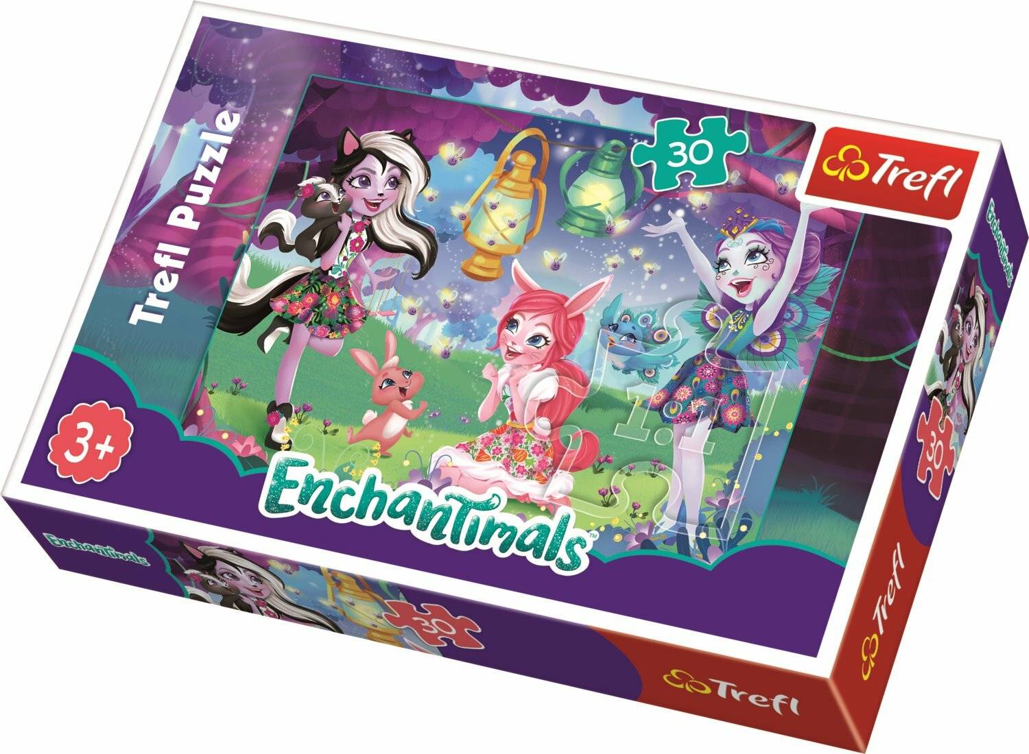 TREFL Puzzle Enchantimals: die magische Welt 30 Teile
