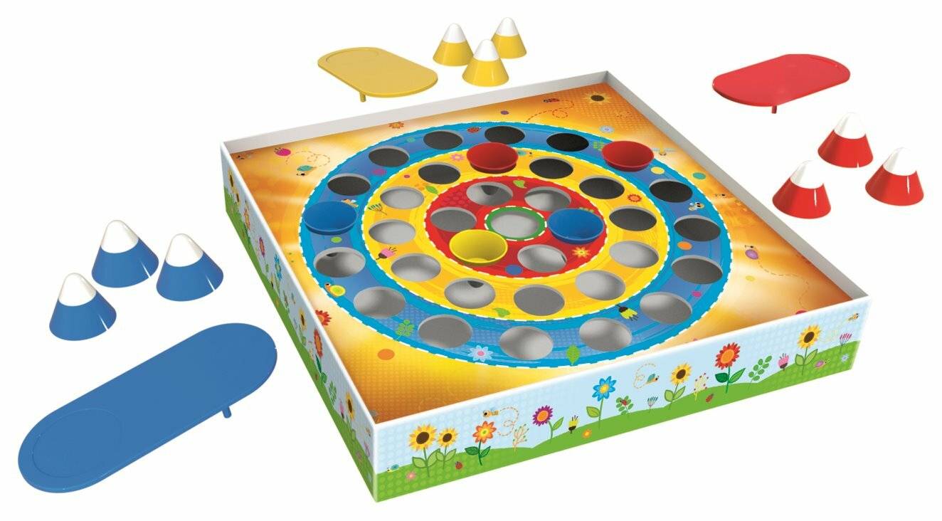 Spiel Hut, hopp! Kleeblätter