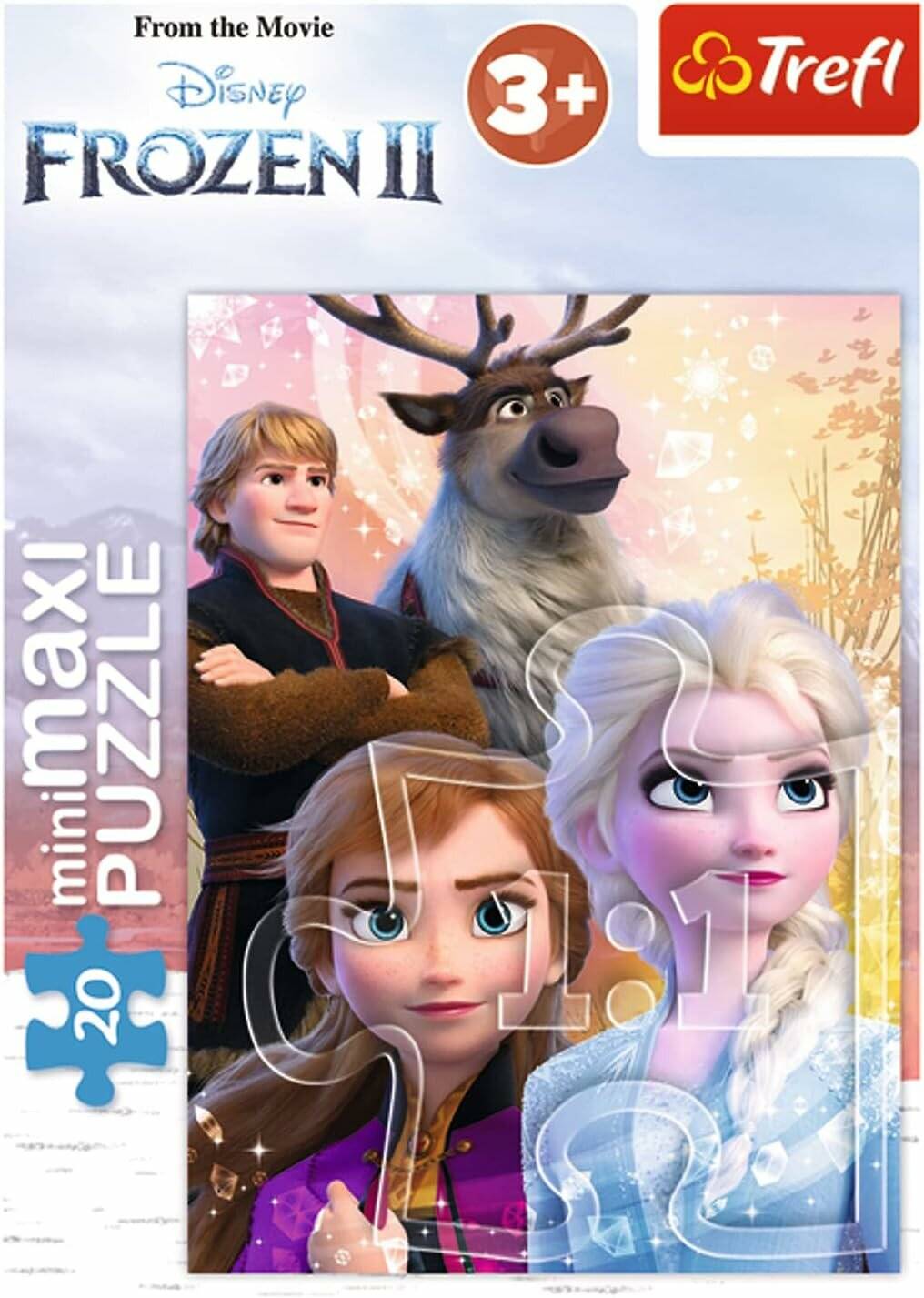 TREFL Puzzle Ice Kingdom 2: Freundschaft 20 Teile