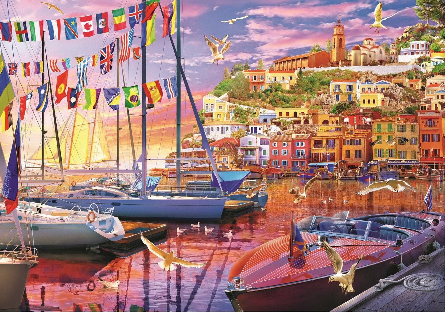 TREFL Puzzle UFT Vacay Time: Sommerabend 1000 Teile