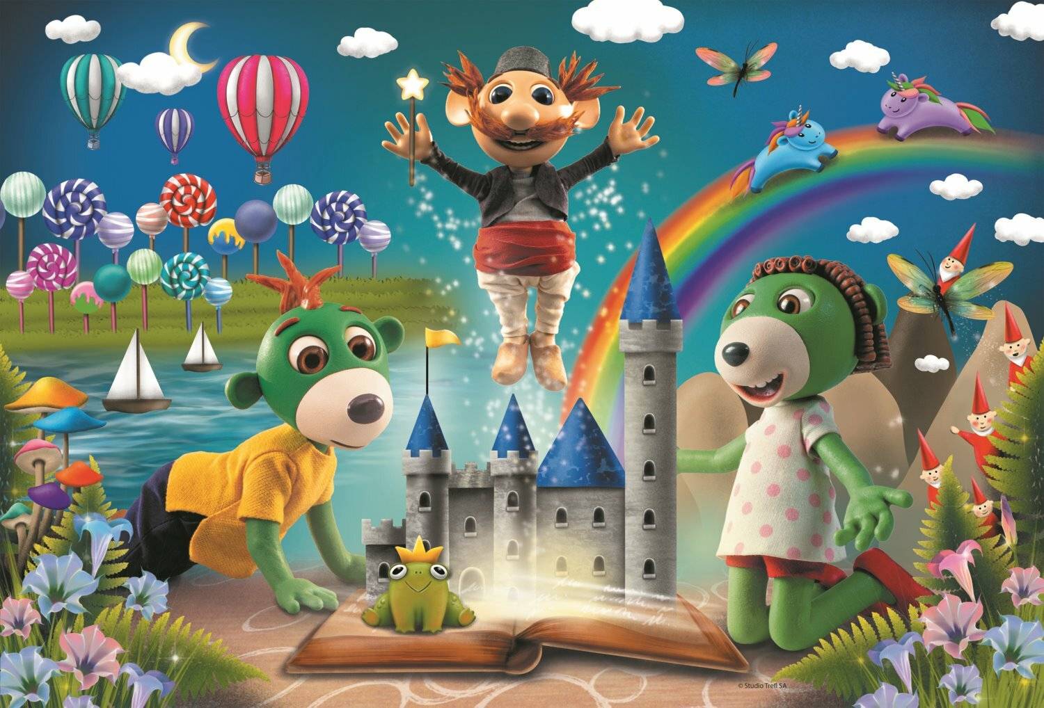 Puzzle Treflings: Märchenabend 100 Stück