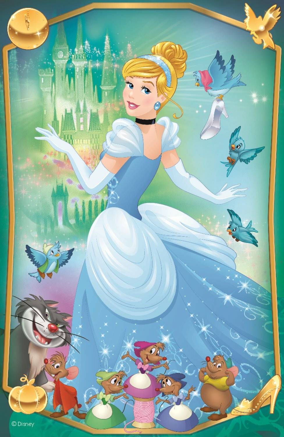 TREFL Puzzle Disney Prinzessinnen: Cinderella 54 Teile