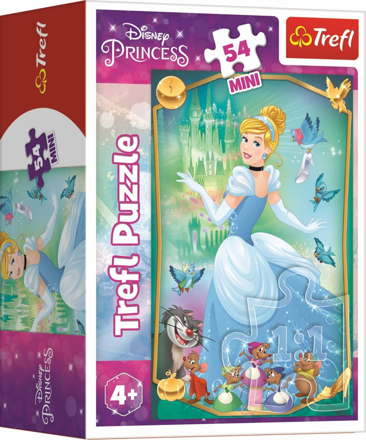 TREFL Puzzle Disney Prinzessinnen: Cinderella 54 Teile