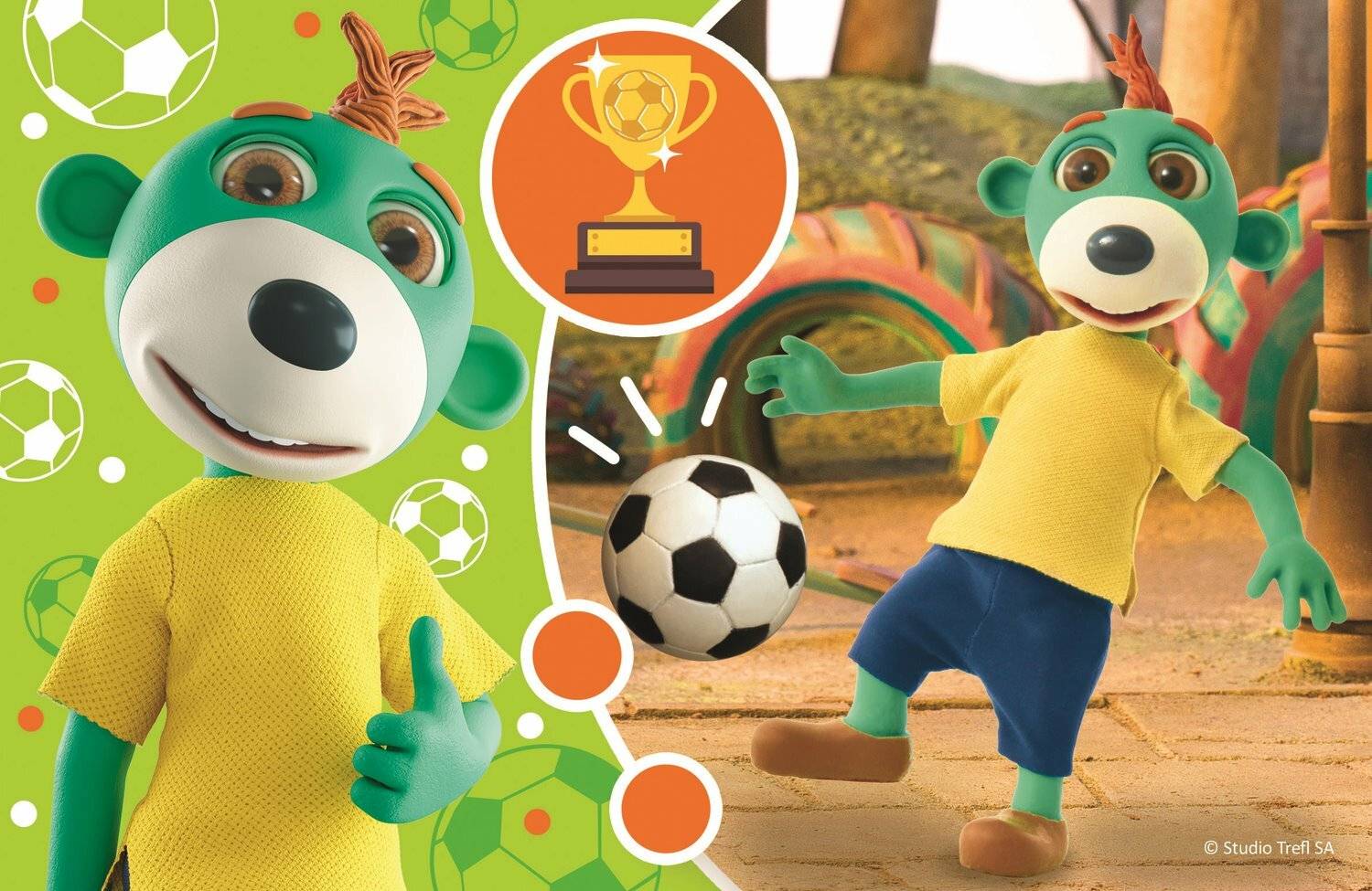 Puzzle Treflings: Brother 54 Stück