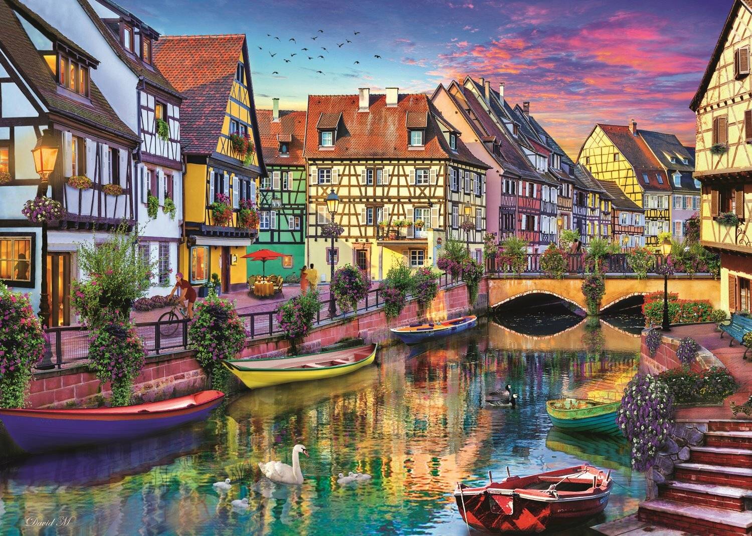 TREFL Puzzle Colmar, Frankreich 2000 Teile