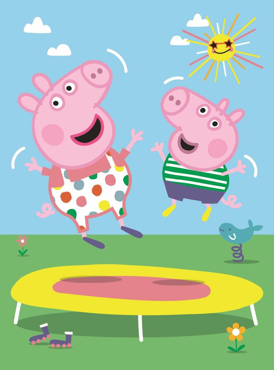 TREFL Puzzle Peppa Pig: Auf dem Trampolin 20 Stück