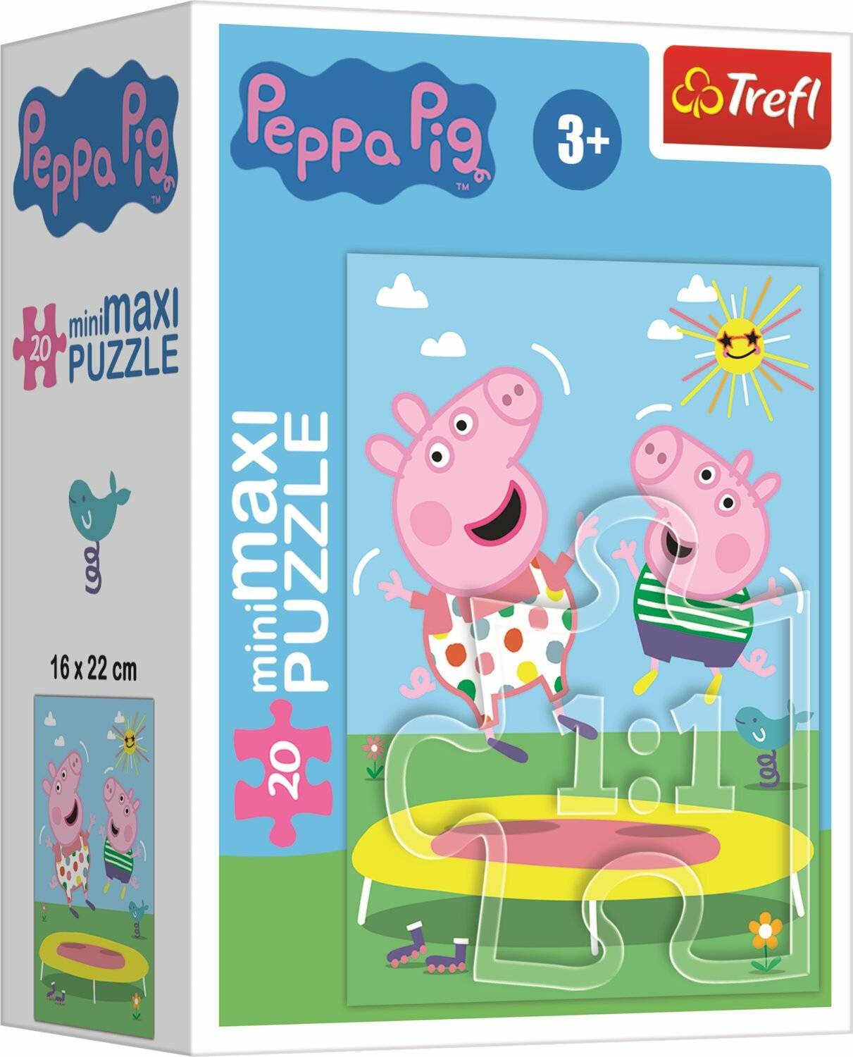 TREFL Display Puzzle Peppa Pig 20 Teile (24 Stück)