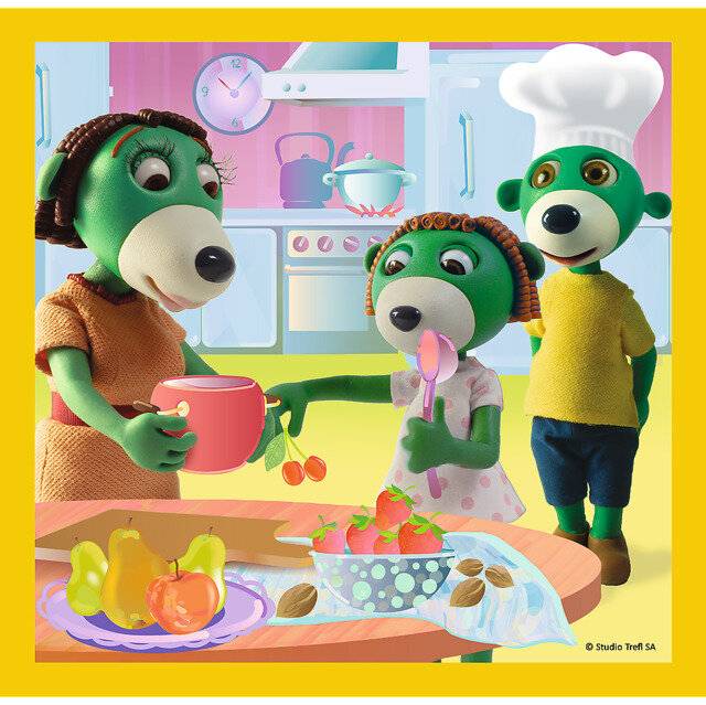 Puzzle Treflings: Zusammensein ist schön 3in1 (20,36,50 Stück)