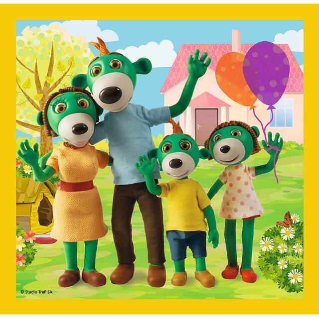 Puzzle Treflings: Zusammensein ist schön 3in1 (20,36,50 Stück)