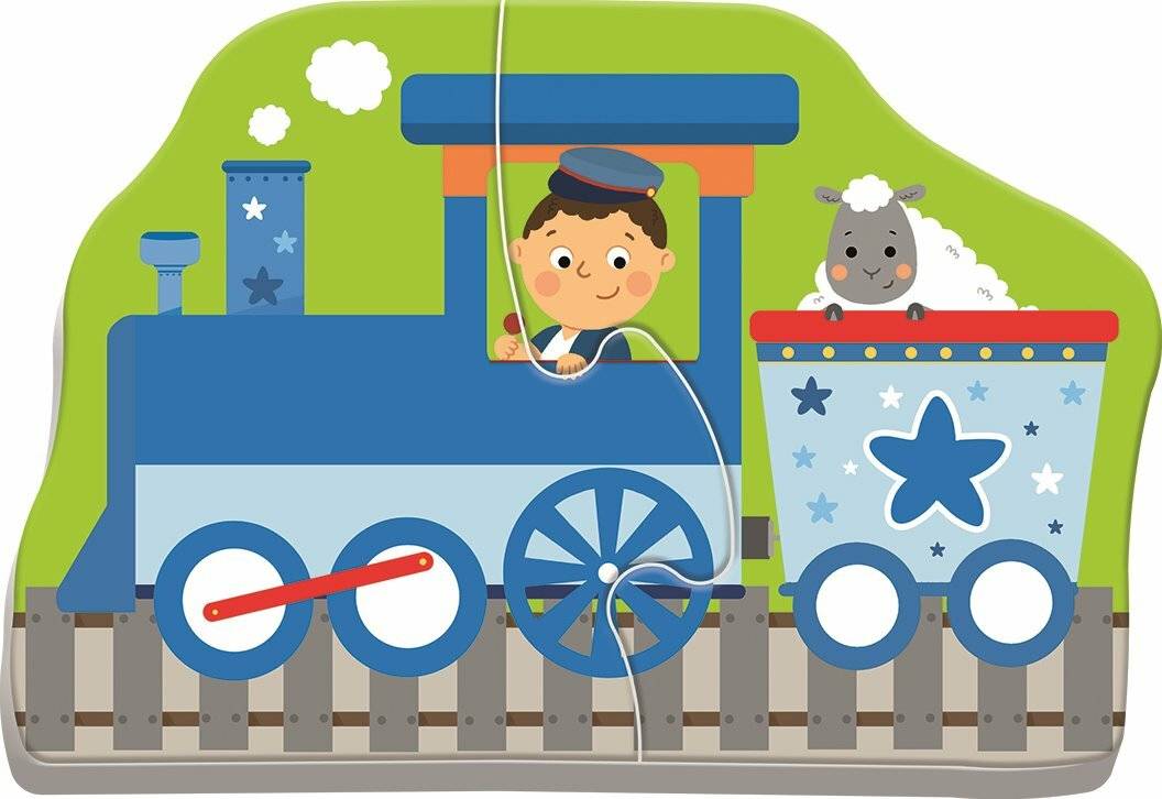 TREFL Baby-Puzzle Transport 4x2 Teile