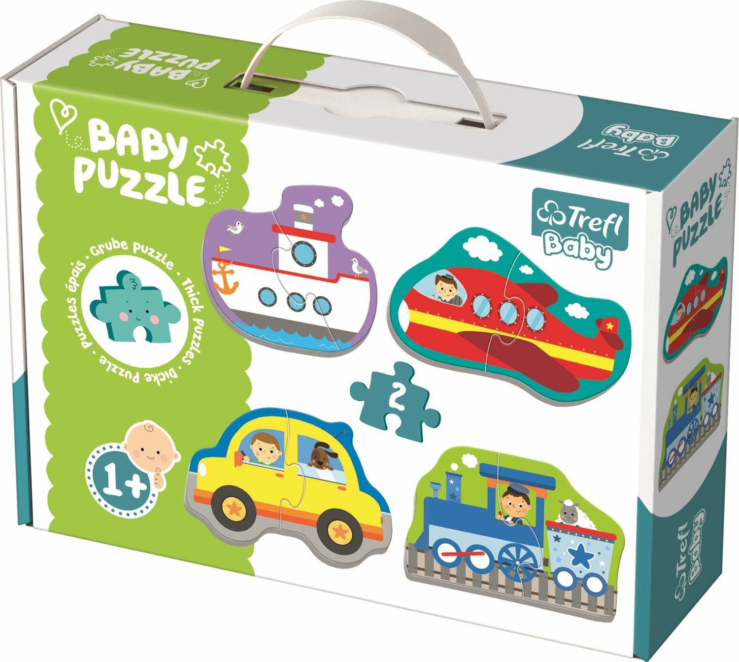 TREFL Baby-Puzzle Transport 4x2 Teile