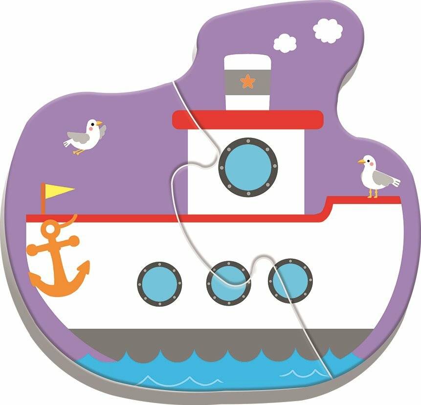 TREFL Baby-Puzzle Transport 4x2 Teile