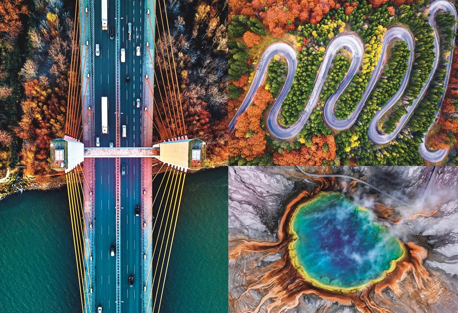 TREFL Puzzle UFT Aerial Mindblow: Am Ende des Weges 1500 Teile