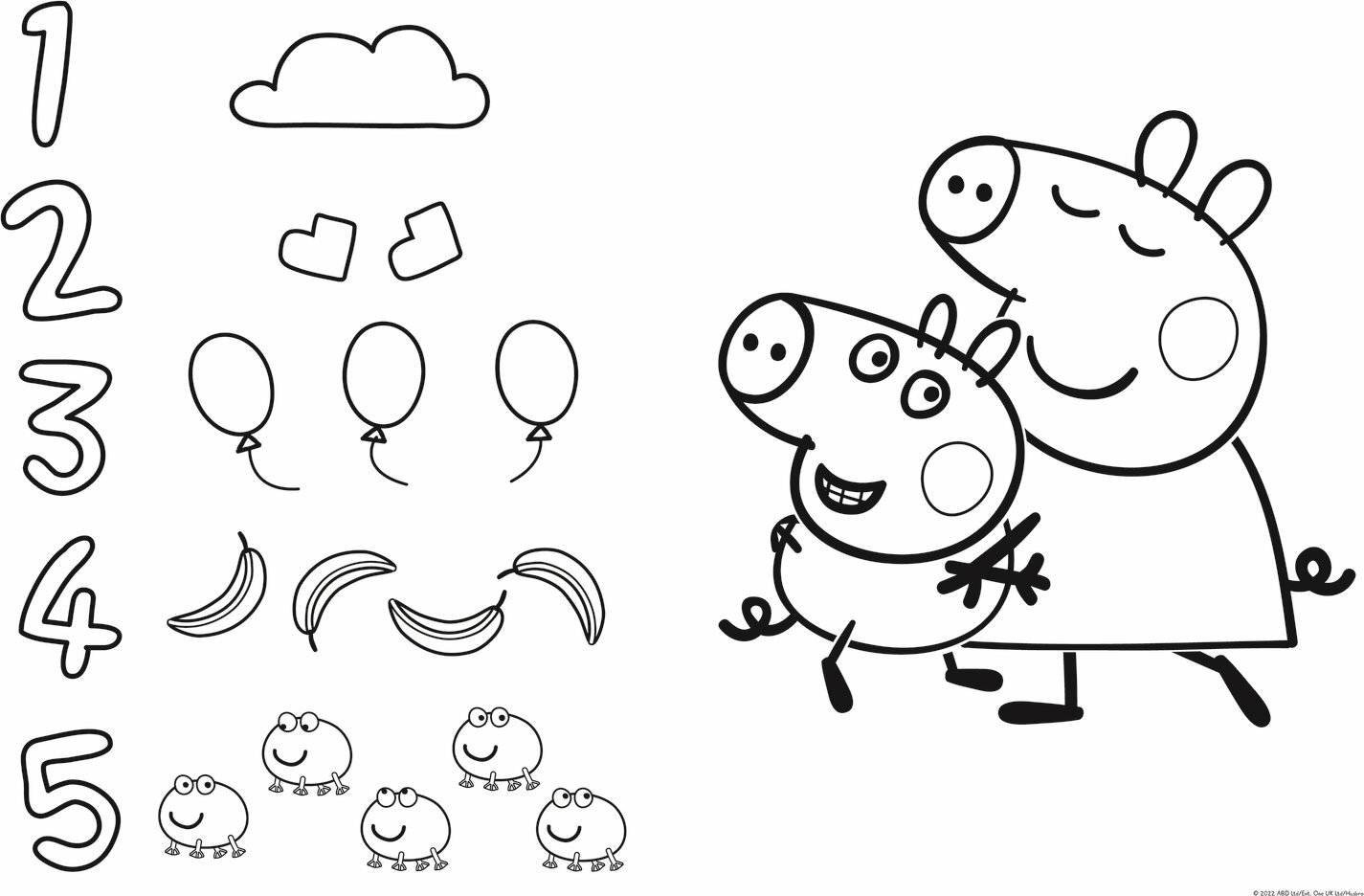 TREFL Doppelseitiges Puzzle Peppa Pig SUPER GIANT 15 Teile