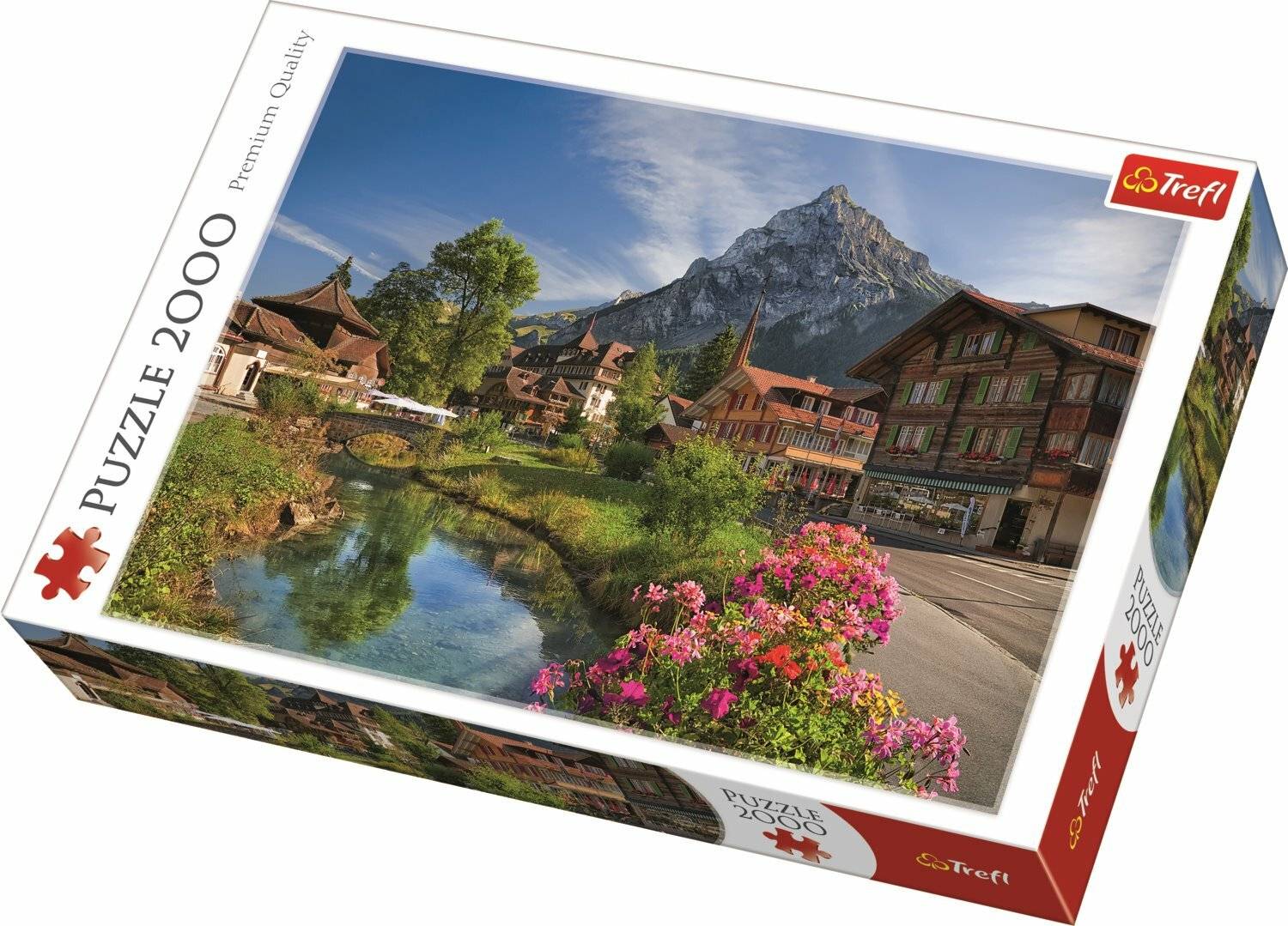 TREFL Puzzle Alpen im Sommer 2000 Teile