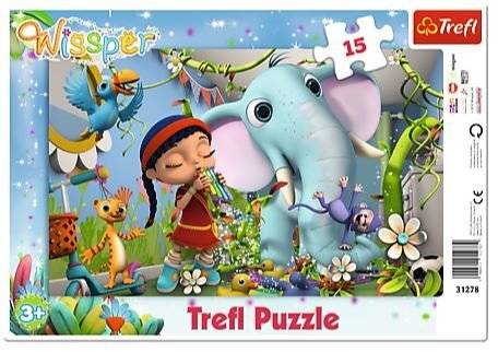 TREFL Puzzle Wissper: Melodie der Freundschaft 15 Teile