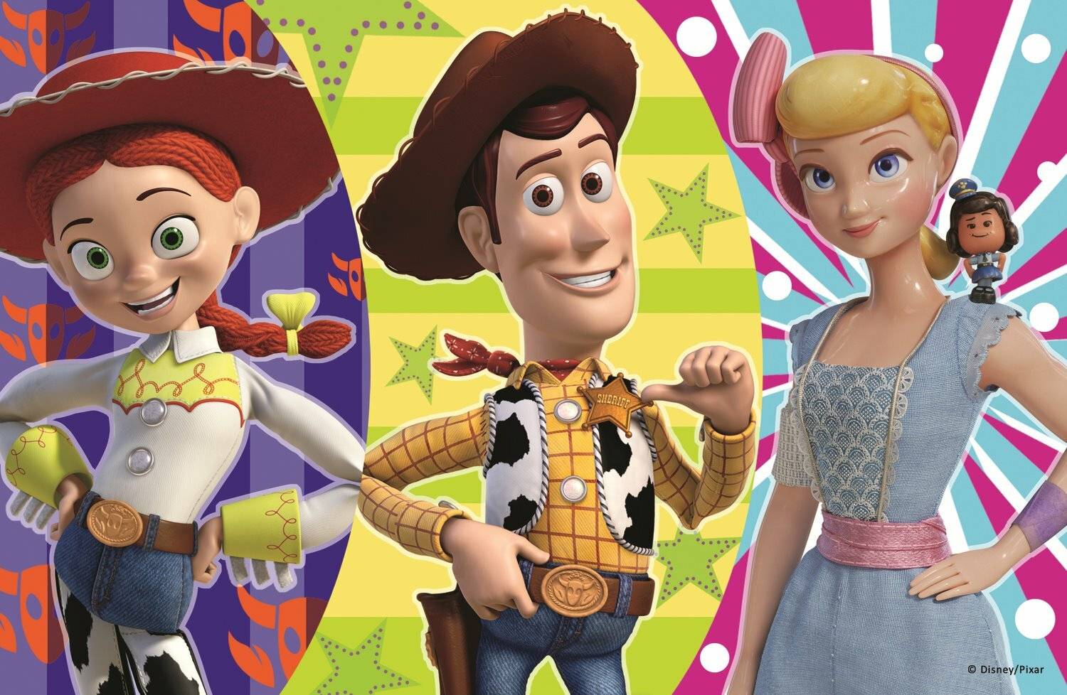 TREFL Puzzle Toy Story 4: Woody und Buzz 54 Teile