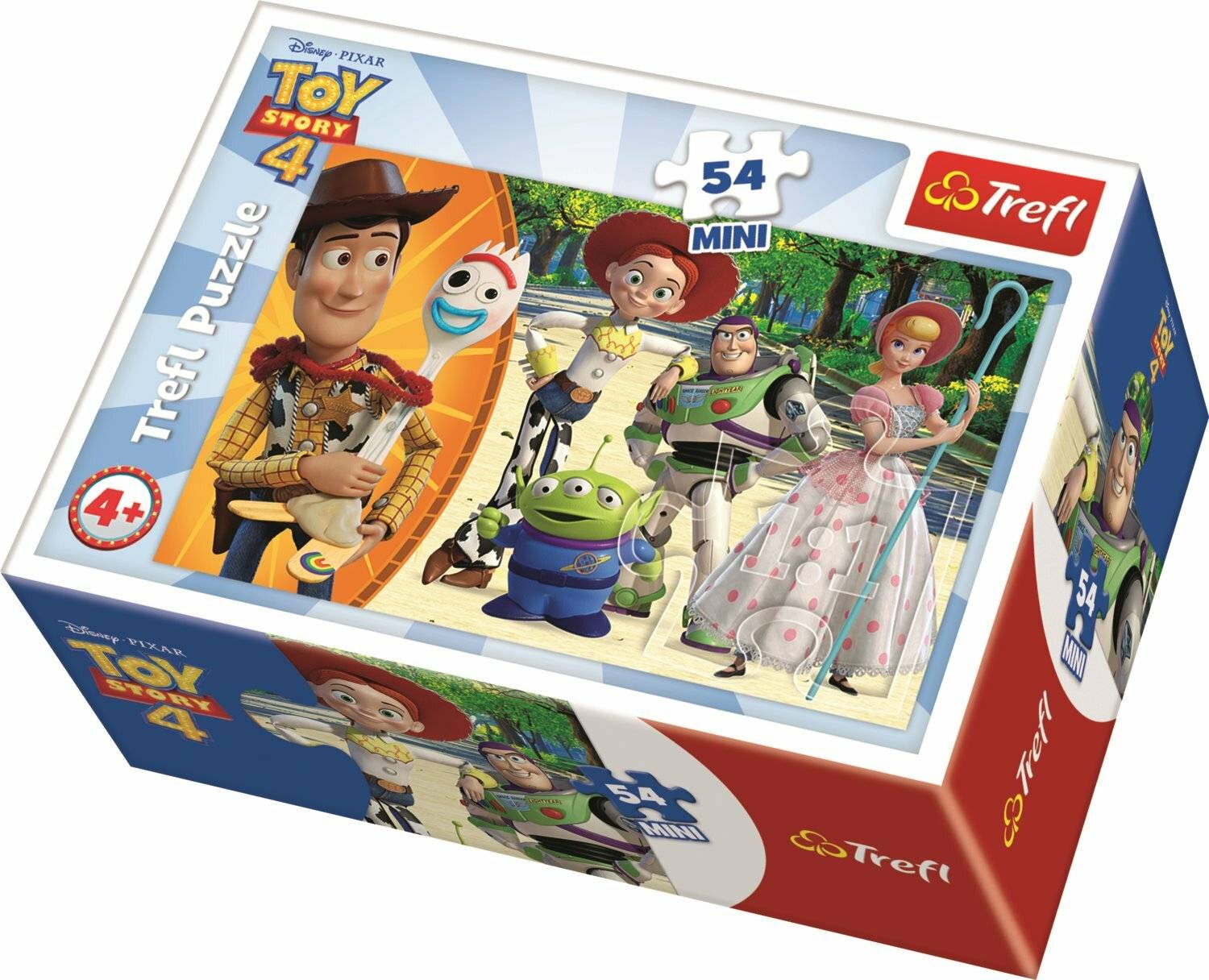 TREFL Puzzle Toy Story 4: Woody und Buzz 54 Teile