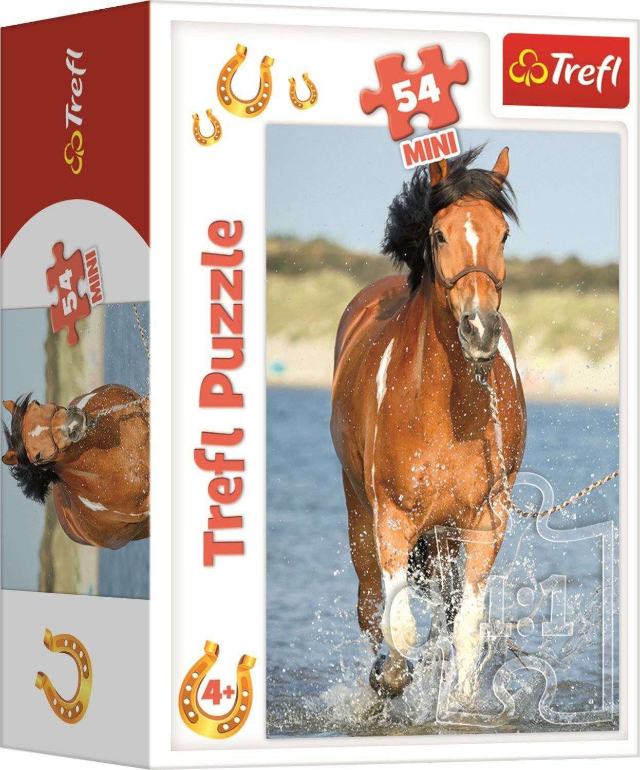 TREFL Display Puzzle World of Horses 54 Teile (40 Stück)