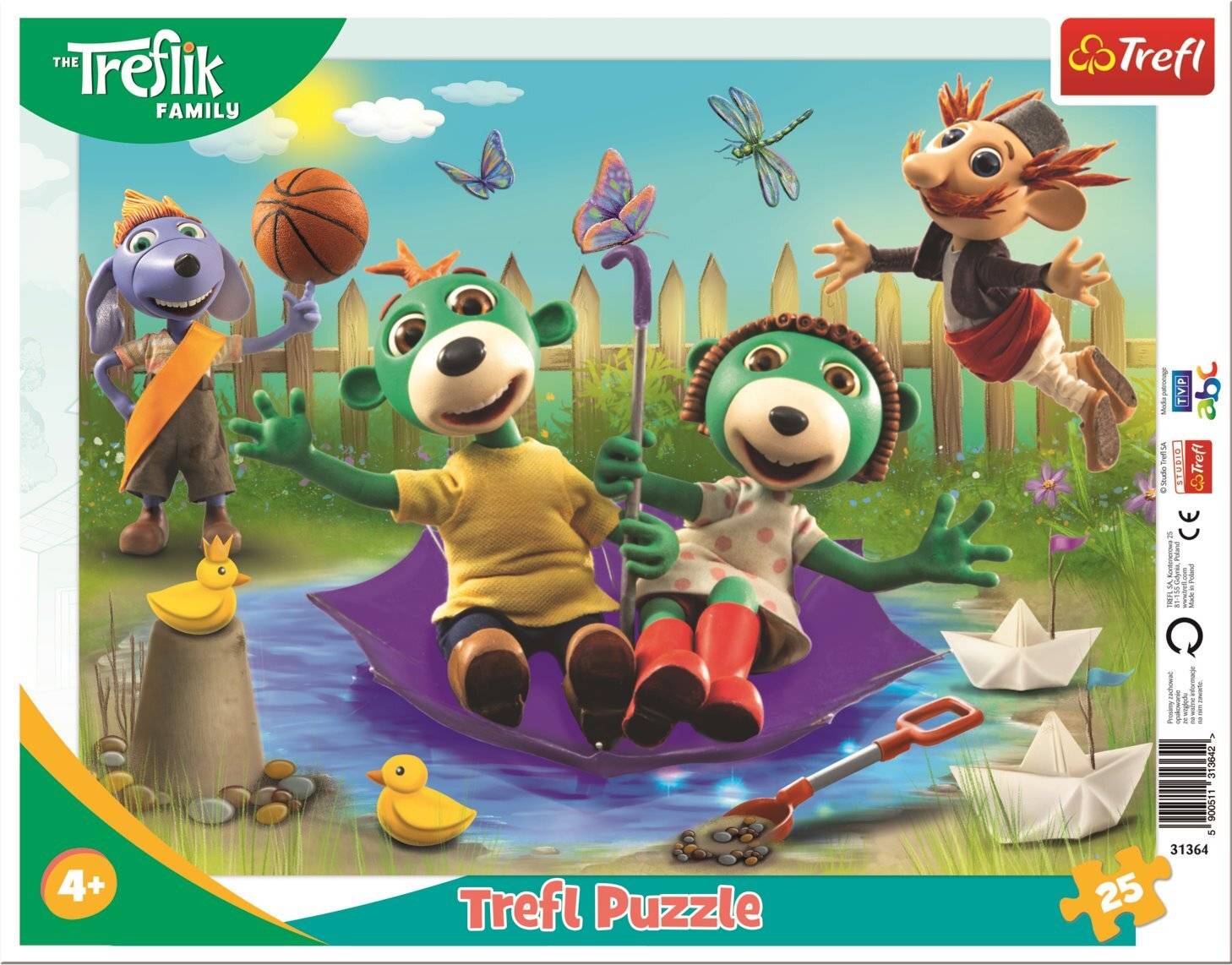 Puzzle Treflici 25 Teile