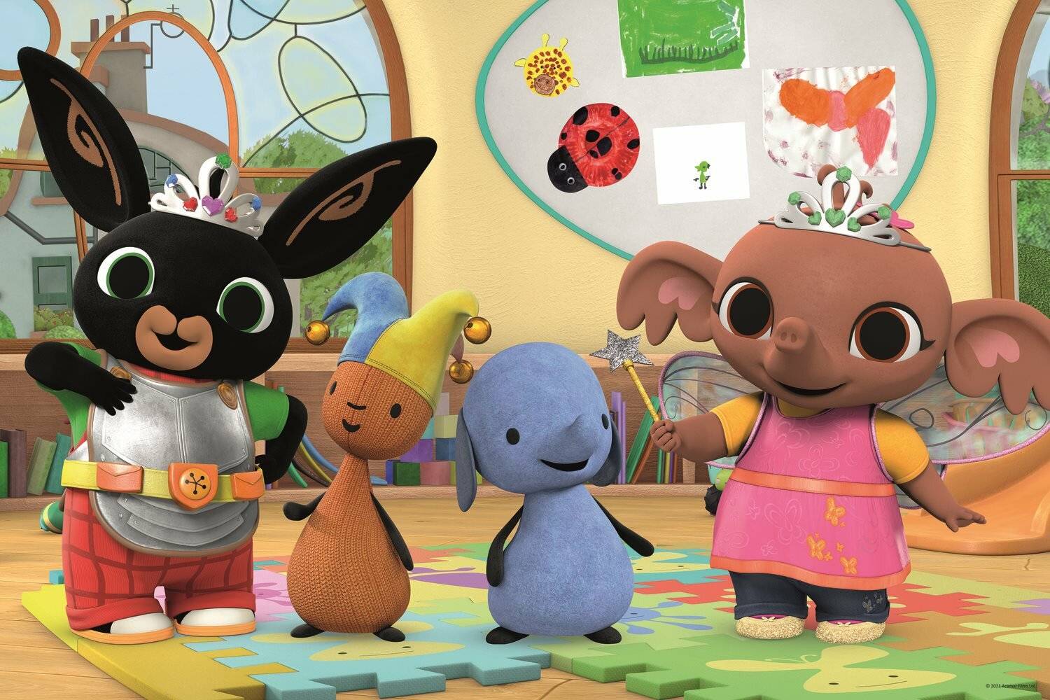 TREFL Doppelseitiges Puzzle Bing und seine Freunde SUPER MAXI 24 Teile