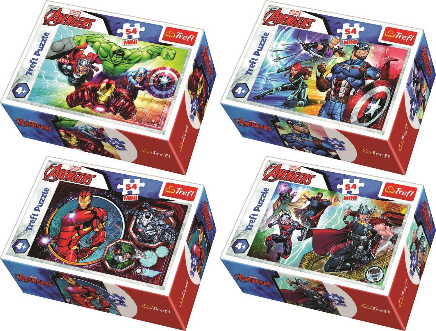 TREFL Puzzle Avengers: die starken Vier 54 Teile