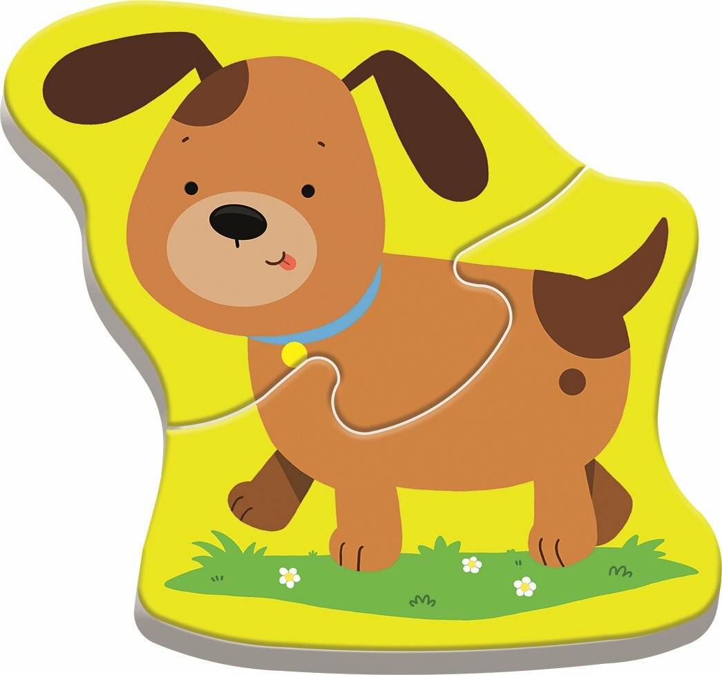 TREFL Baby puzzle Tiere 4x2 Teile