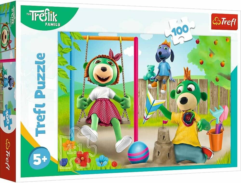 Puzzle Treflings: Spaß im Garten 100 Stück