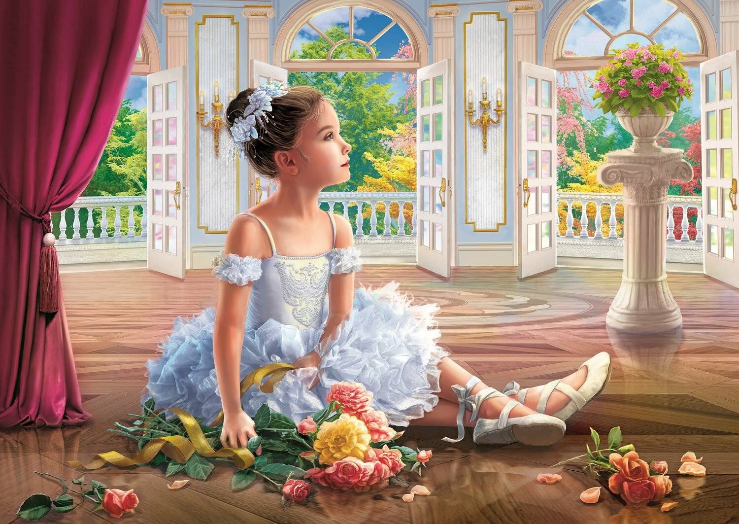 TREFL Puzzle Kleine Ballerina 500 Teile