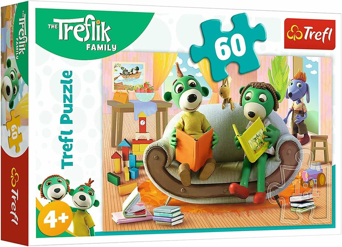 Puzzle Treflings: Gemeinsam lesen 60 Stück