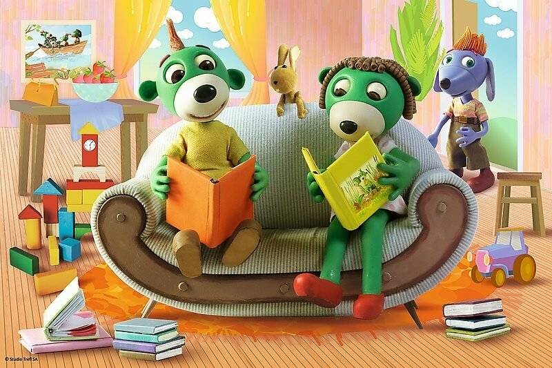 Puzzle Treflings: Gemeinsam lesen 60 Stück