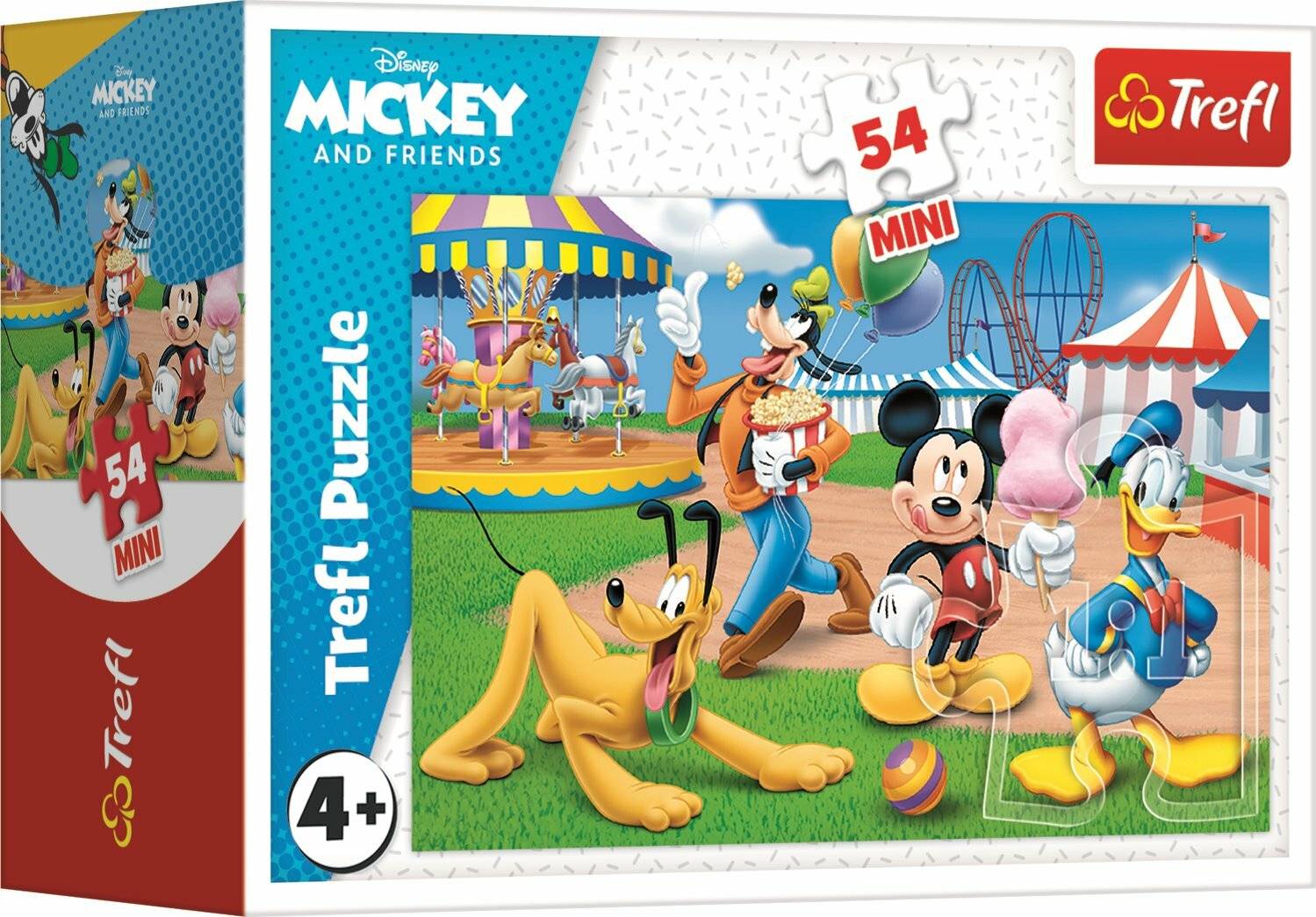 TREFL Puzzle Mickey Mouse: Im Freizeitpark 54 Teile