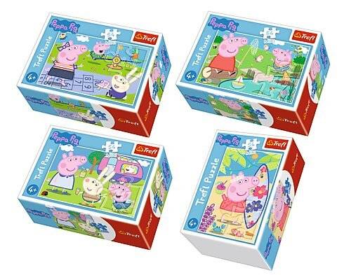 TREFL Puzzle Peppa Pig: Hüpfende Puppe 54 Teile