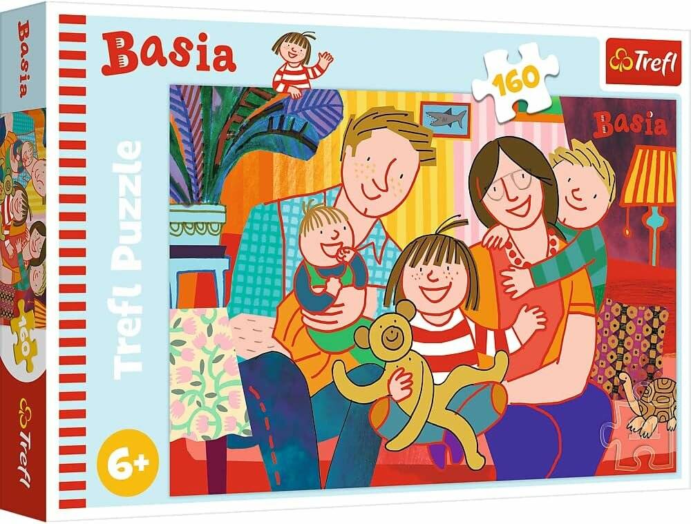 TREFL Puzzle Basia: Treffen Sie Basia 160 Teile