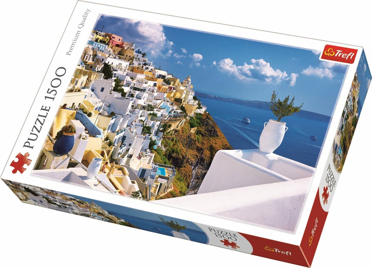 TREFL Puzzle Santorini, Griechenland 1500 Teile