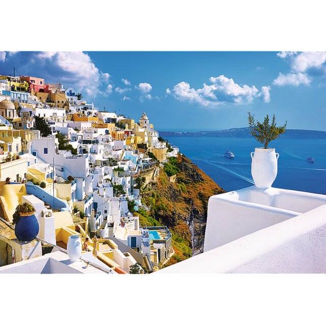 TREFL Puzzle Santorini, Griechenland 1500 Teile