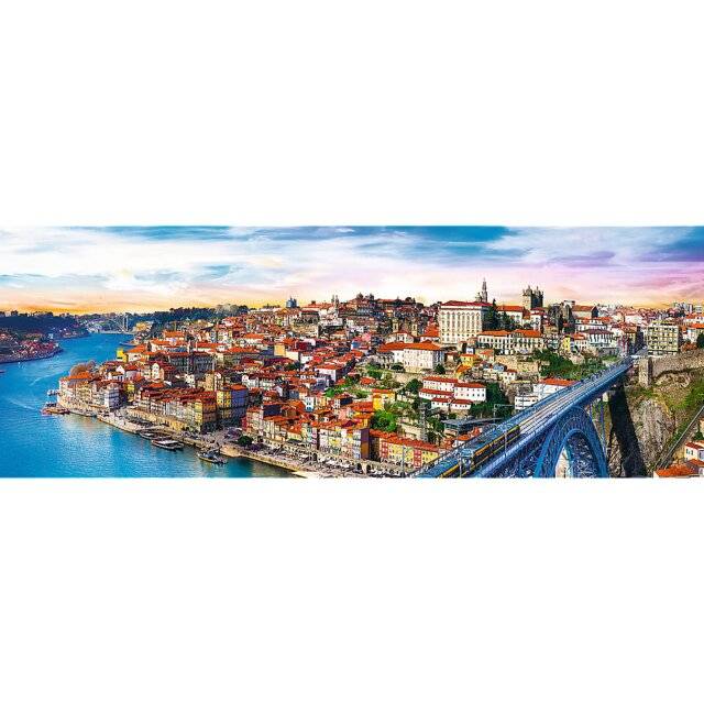 TREFL Panoramapuzzle Porto, Portugal 500 Teile