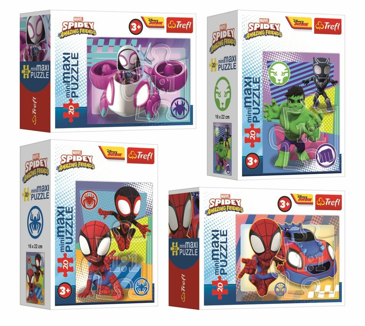 TREFL Puzzle Amazing Spidey: Spidey 20 Teile