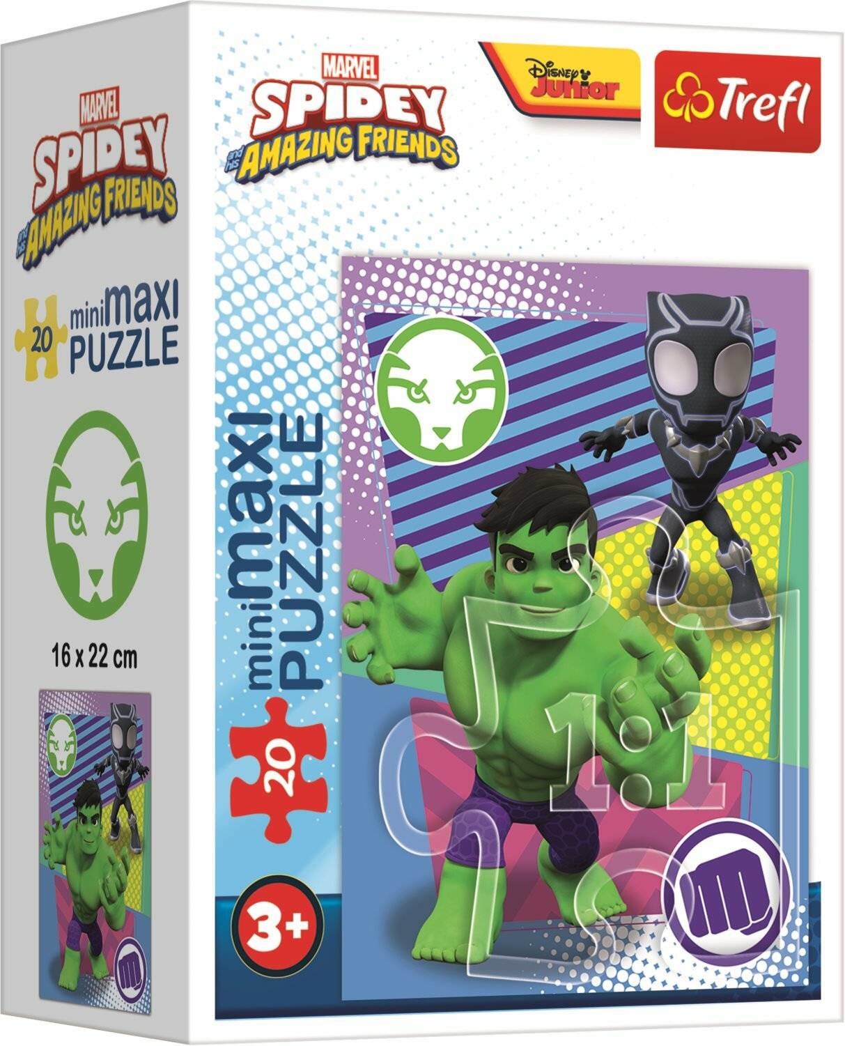 TREFL Puzzle Amazing Spidey: Spidey 20 Teile