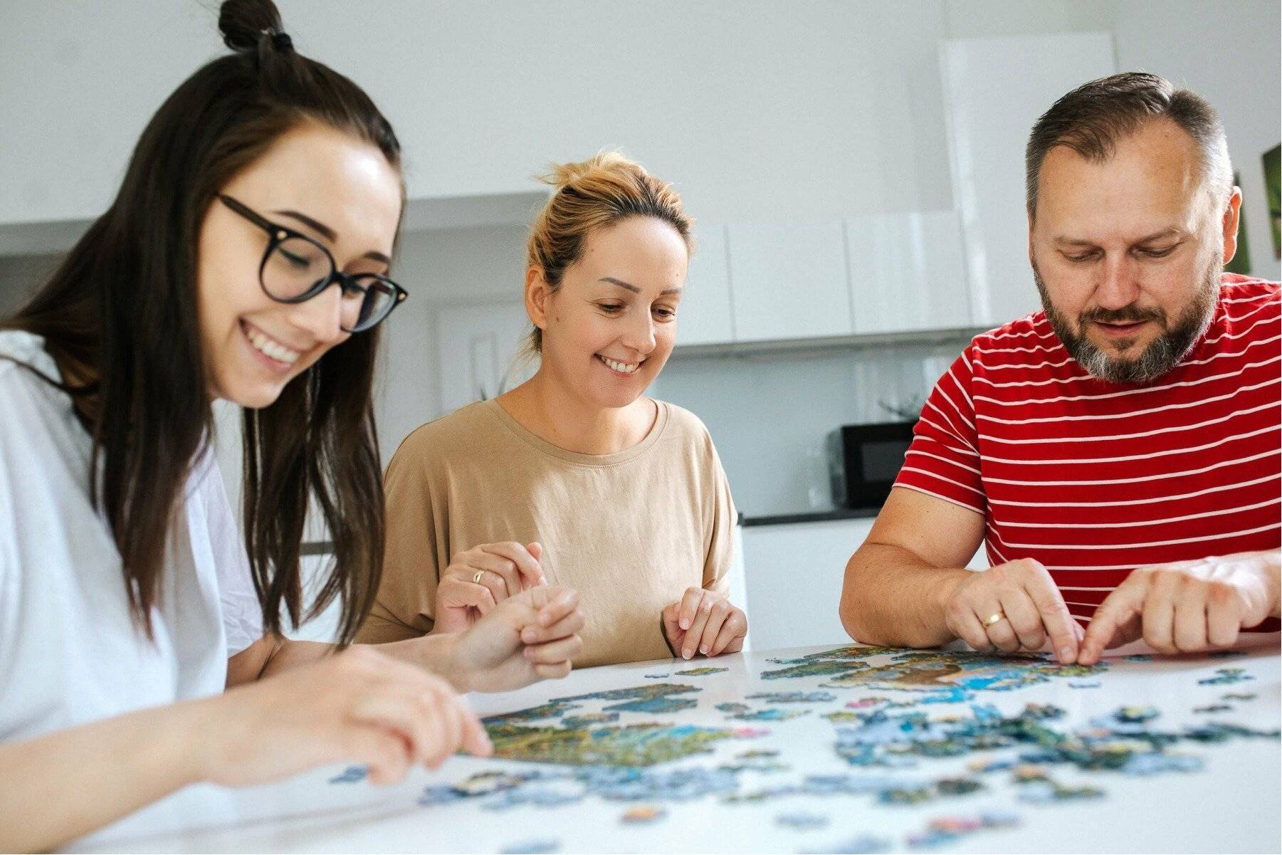 TREFL Puzzle Neuschwanstein im Winter 3000 Teile