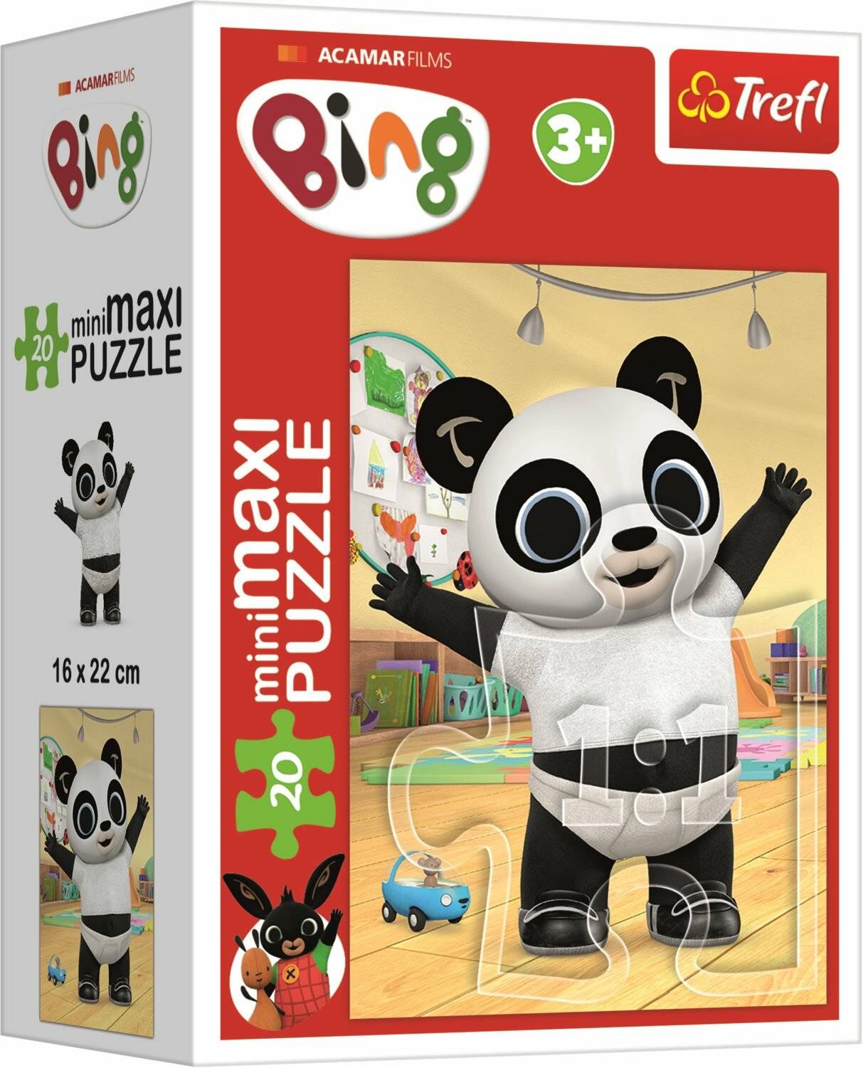 TREFL Puzzle Bing: Pando 20 Teile