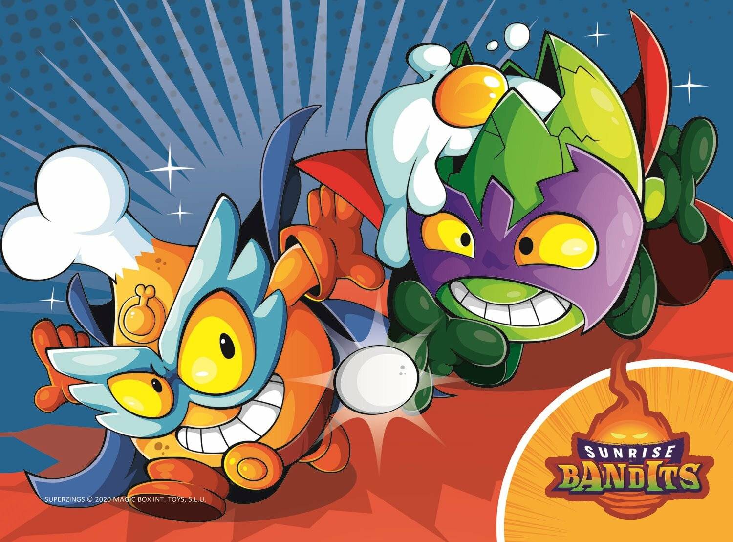 TREFL Display Puzzle Kid Kazoom und Super Zings 20 Teile (24 Stück)