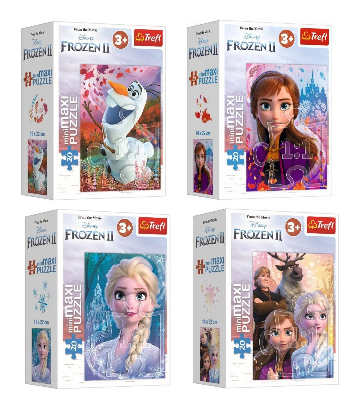 TREFL Display Puzzle Eisreich 2, 20 Teile (24 Stück)