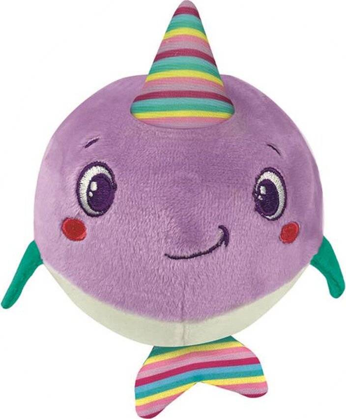 CLEMENTONI BABY Plüschball Draco mit Rassel